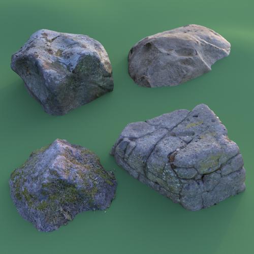 Stone Pack 1 (photoscanned) preview image